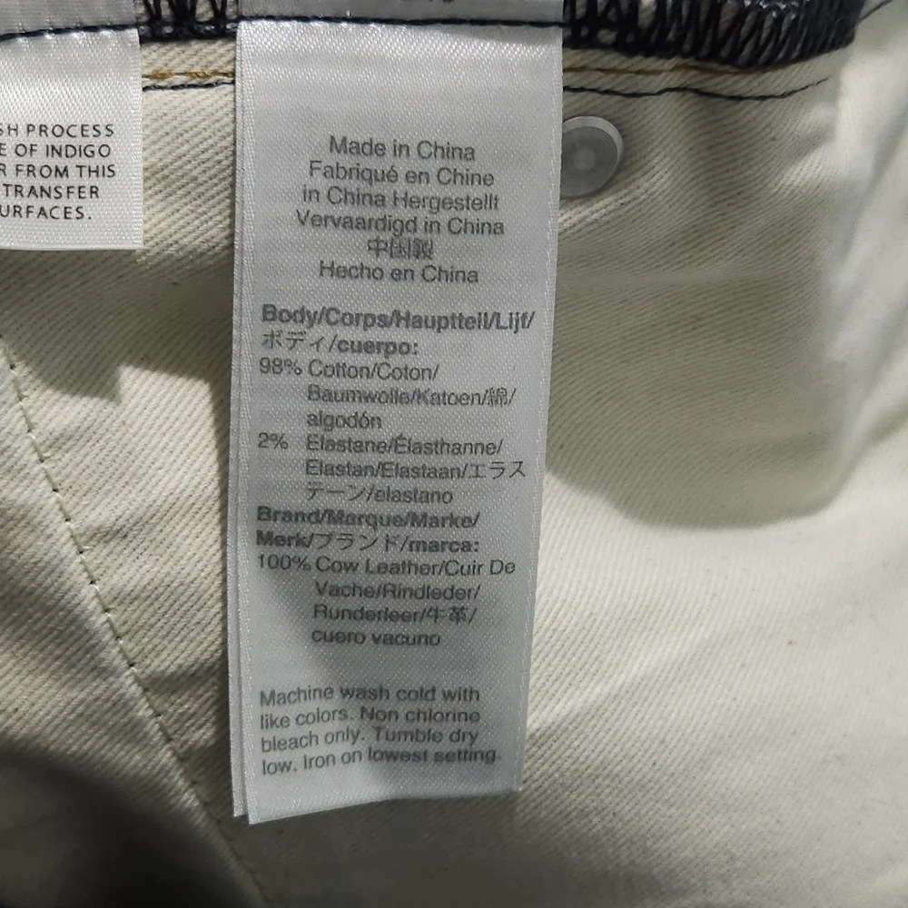 J.Crew 770 Straight Fit Jeans 44x34 Dark‎ Rinse Wash Denim Classic Mens Straight